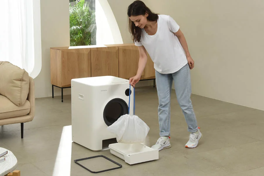 pet safe scoop free self cleaning litter box